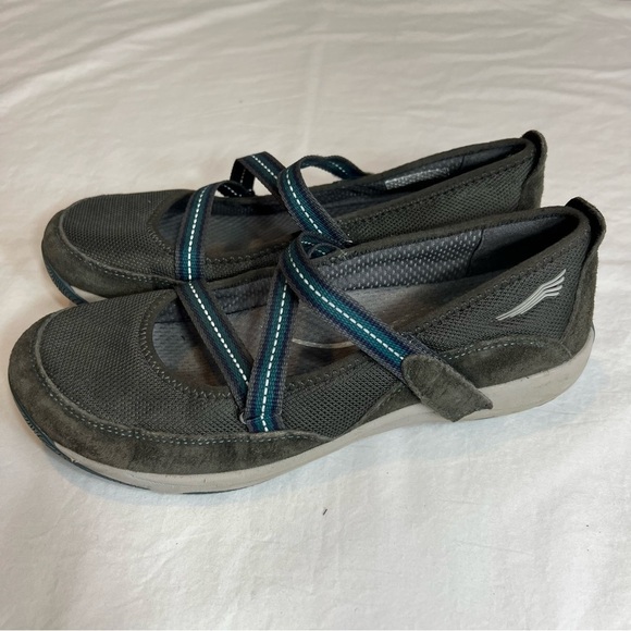 Dansko Hazel hilda z strap sneaker gray blue size 38 - Picture 1 of 8